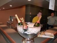Voor de liefhebbers was er cava